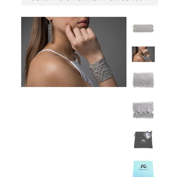 Silver Liquid Metal brand bracelet. Like new only worn twice - Picture 4 of 9